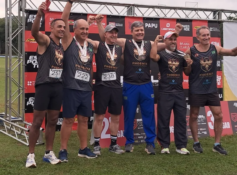 Instituto Phoenix transforma superação em medalhas e leva o nome de Joaçaba ao pódio nacional no Brasil Master Games